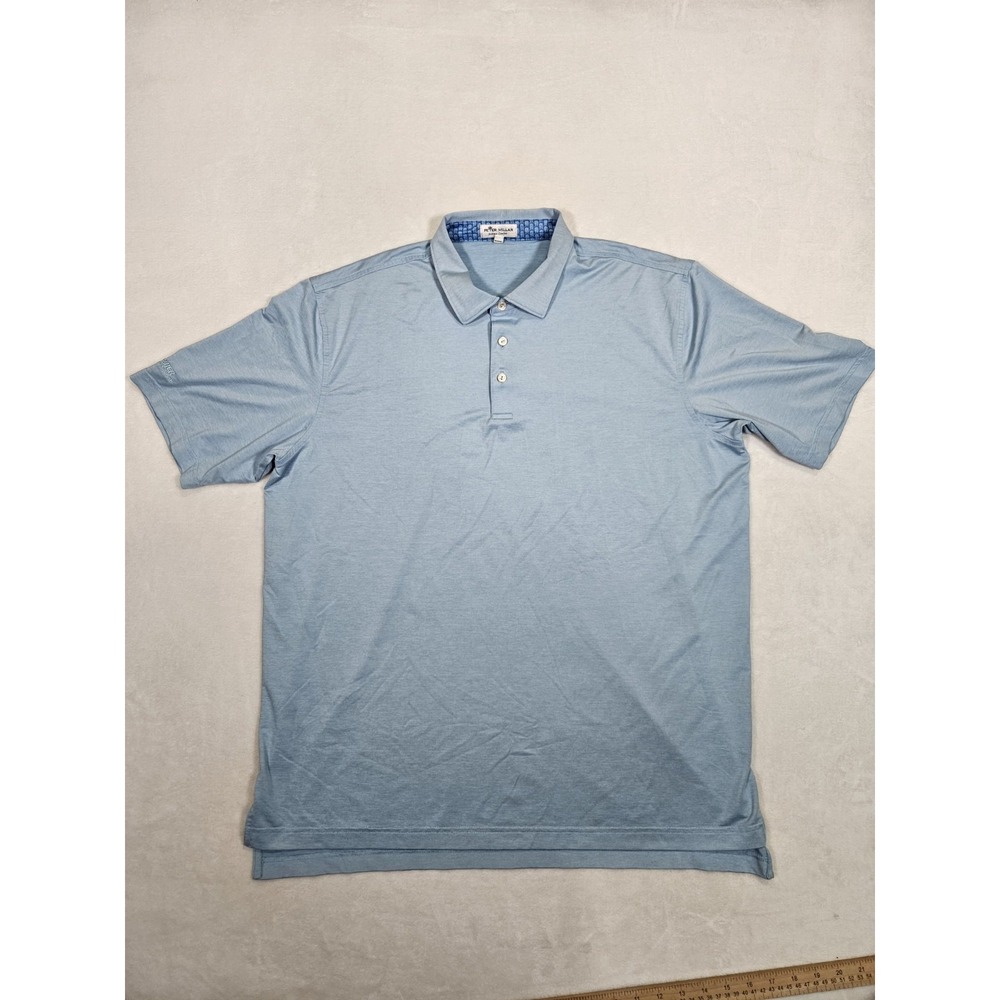 Peter Millar Mens XL Polo Shirt Summer Comfort Performance Stretch  Solid
